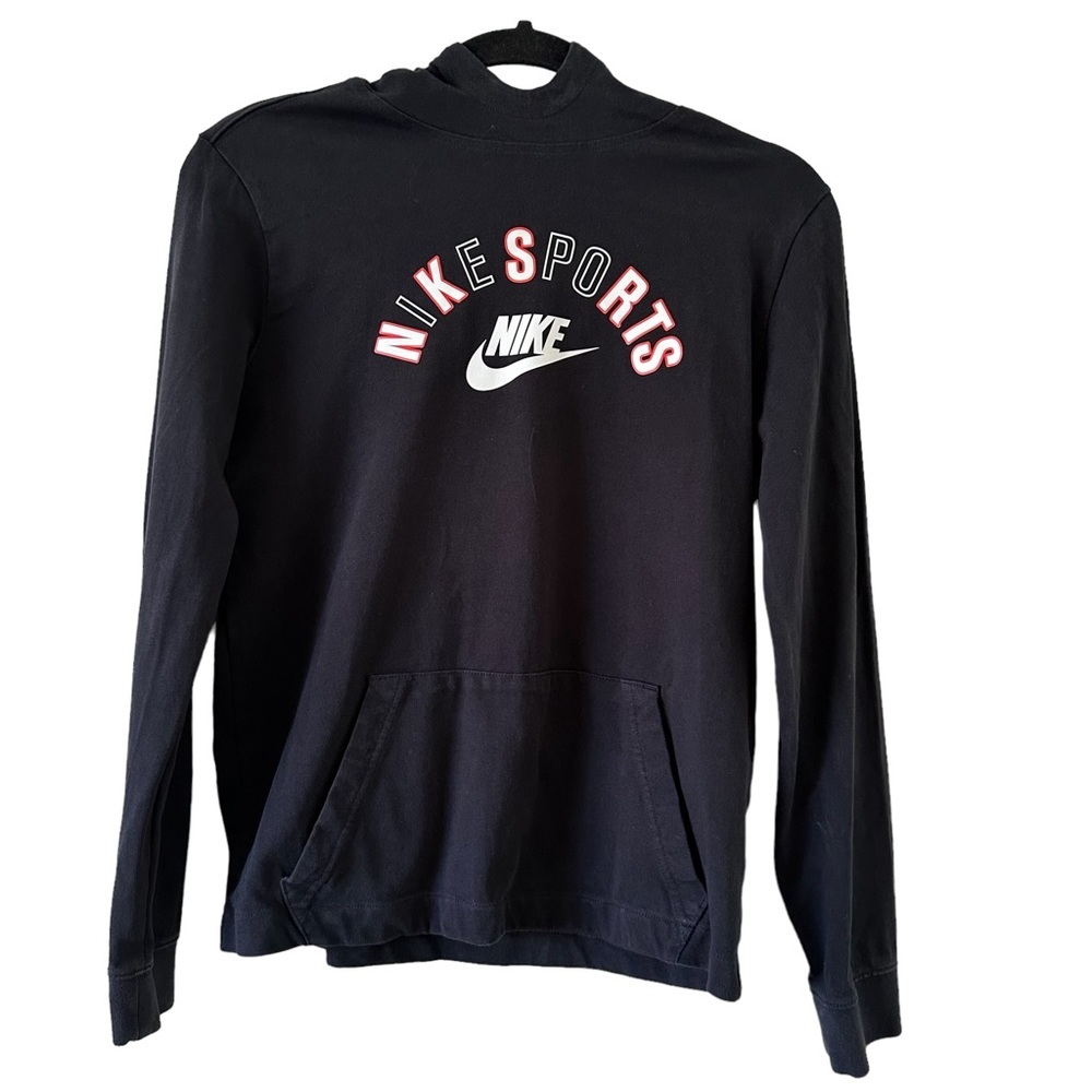 Nike Sports Boys Long Sleeves Hoodie Black Size XL
